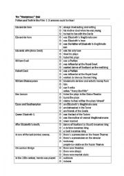 English Worksheet: 