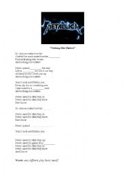 Nothing else matters - Metallica