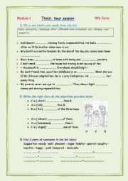 English Worksheet: Family relationships