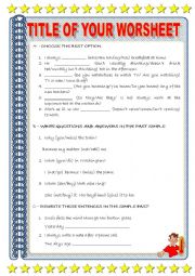 GRAMMATICAL WORKSHEET