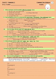 English Worksheet: A nice quiz for common core sts (elementary) in Morocco (3)