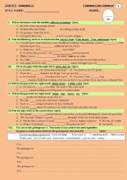 English Worksheet: A nice quiz for common core sts (elementary) in Morocco (3)