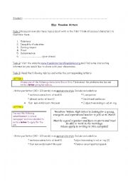 English Worksheet: Freedom Writers