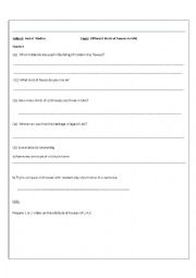 English Worksheet: Different houses in UAE