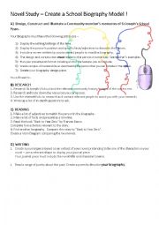 English Worksheet: Biography quest