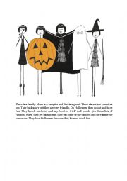 English Worksheet: Halloween