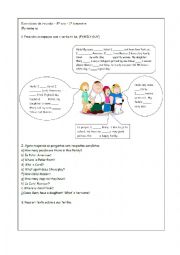English Worksheet: Verb to be with Family Guys for Brazilians
