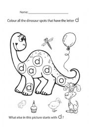 English Worksheet: alphabet recognition