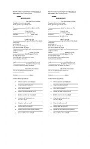 English Worksheet: IN SEVEN DAYS