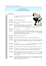 English Worksheet: Hotel personnel U10