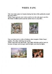 English Worksheet: White Fang