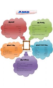 English Worksheet: ALL ABOUT ME