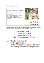 English Worksheet: HURK (a poem + a pictionary)