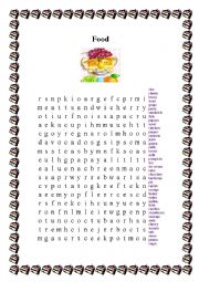 Food Wordsearch