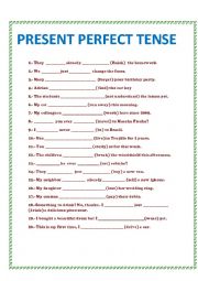 Present Perfect tense