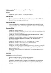 English Worksheet: Westward Expansion 