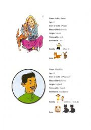 English Worksheet: speaking cards (4 sets)