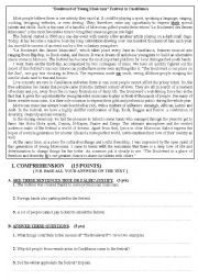 English Worksheet: A mock exam for 2nd year bac students (N1)