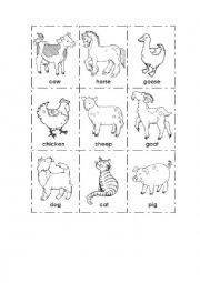 English Worksheet: Farm animals