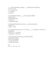 English Worksheet: inversion exercise