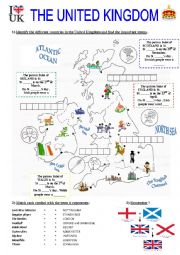 English Worksheet: The United Kingdom