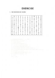 English Worksheet: exercise about Foods