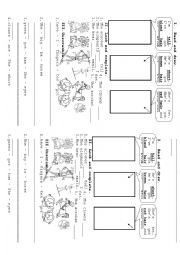 English Worksheet: Describing people exercises