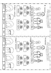 English Worksheet: Adjectives for Physical appearance