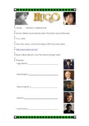 English Worksheet: HUGO_Part I_Brief Intro