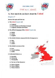 UK - cultural test