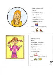 English Worksheet: speaking cards (4 sets)