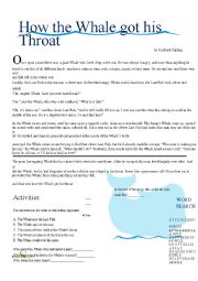 English Worksheet: BOOK REPORT