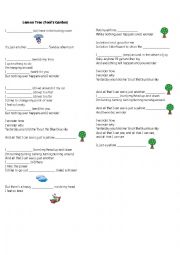 English Worksheet: Lemon tree