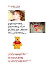 MY BROTHERS BEAR (a poem)