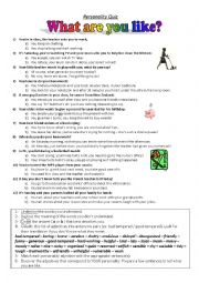 English Worksheet: personality quiz: what are you like? - last update: august 2013