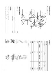 English Worksheet: Surprise minibook 4  page 3