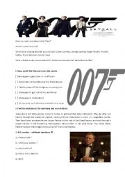 Skyfall film - chase scene