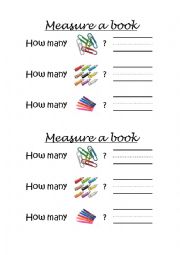 measure a book