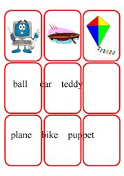 English Worksheet: Toys part 2