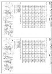 English Worksheet: days and jobs