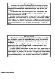 English Worksheet: 8th form test