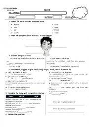 English Worksheet: PARTS OF THE HUMAN