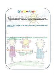 Goal Worksheet