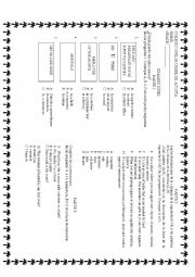 English Worksheet: ICFES EXERCISES