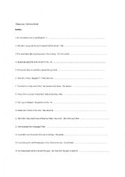 English Worksheet: Grammar intermediate