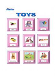 Toys Pictionary