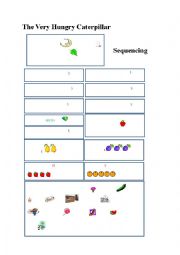 The very hungry caterpillar-sequencing