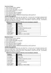 English Worksheet: comprehensions book Shockwave