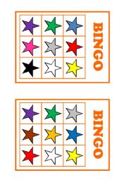 Colour bingo