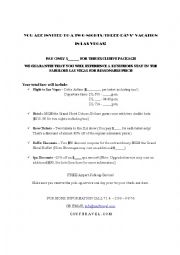 English Worksheet: Information Gap activity for pronunciation 